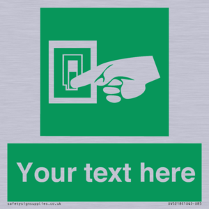 Custom Light Switch Sign